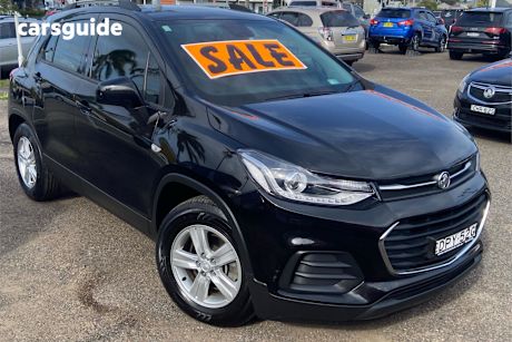 Black 2017 Holden Trax Wagon Ls
