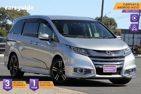 Silver 2017 Honda Odyssey SUV ABSOLUTE-SENSING (HYBRID)