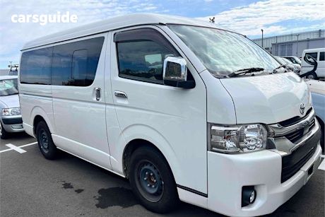 White 2020 Toyota HiAce Commercial VAN CAMPERVAN SUPER GL