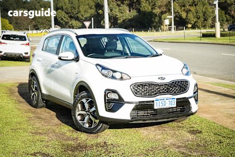 White 2019 Kia Sportage Wagon Si (Awd)