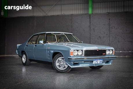 Blue 1978 Holden Monaro Sedan