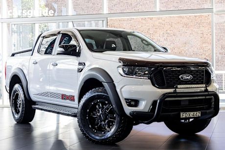 White 2020 Ford Ranger Double Cab Pick Up Fx4 2.0 (4X4) Special Edition
