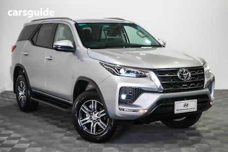 Silver 2024 Toyota Fortuner Wagon Gxl