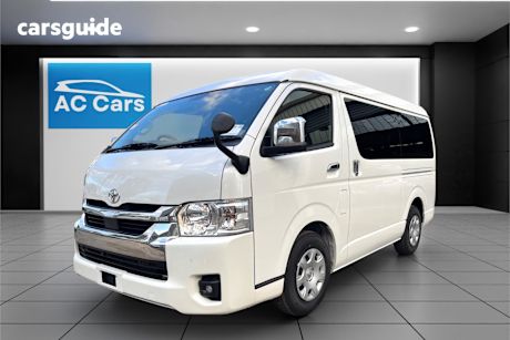 White 2023 Toyota HiAce Commercial VAN COMMUTER GL