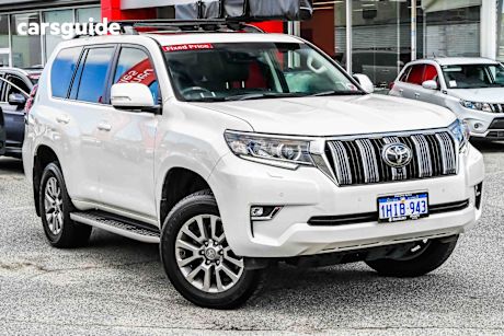White 2021 Toyota Landcruiser Prado SUV KAKADU 4X4