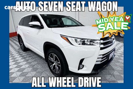 White 2018 Toyota Kluger SUV GX 4WD