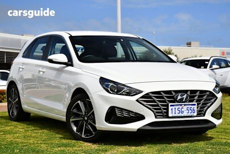 White 2023 Hyundai I30 Hatchback Elite
