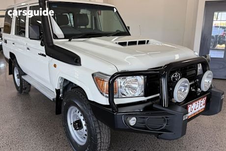 White 2020 Toyota Landcruiser Wagon Workmate (4X4)