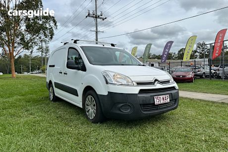 White 2013 Citroen Berlingo Van 1.6 Hdi Long