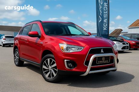 Red 2015 Mitsubishi ASX Wagon Ls (2Wd)