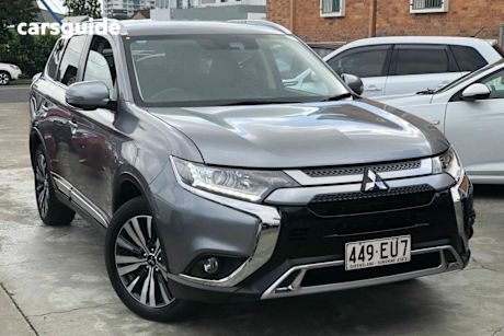 Grey 2019 Mitsubishi Outlander Wagon Ls 7 Seat (2Wd)
