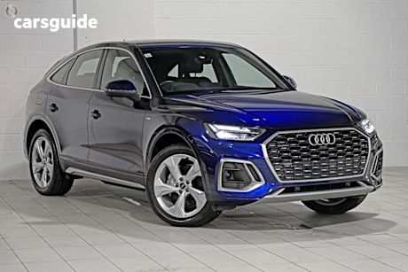 Blue 2023 Audi Q5 SUV 40 TDI S LINE 4X4