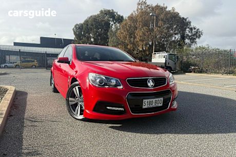 Red 2014 Holden Commodore Sedan Sv6