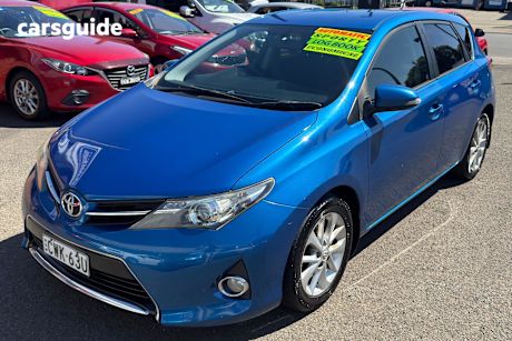 Blue 2013 Toyota Corolla Hatch ASCENT SPORT F