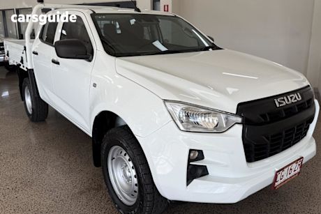 White 2020 Isuzu D-MAX Crew Cab Chassis Sx (4X2)