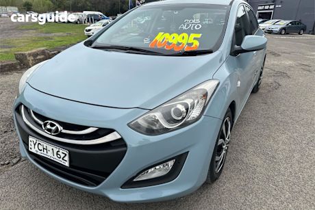 Blue 2013 Hyundai I30 Hatchback Active