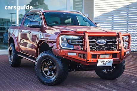 Orange 2023 Ford Ranger Double Cab Pick Up Wildtrak 3.0 (4X4)