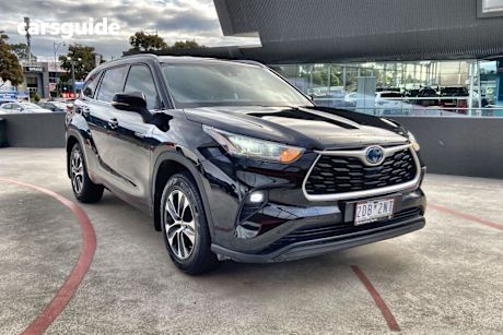 Black 2021 Toyota Kluger SUV GXL 4X4