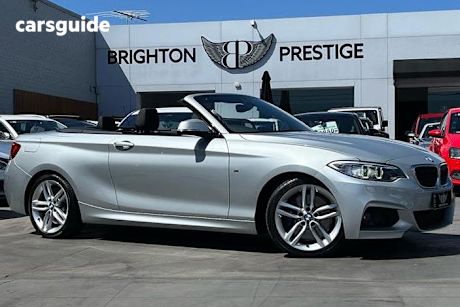 Silver 2017 BMW 230I Convertible M Sport