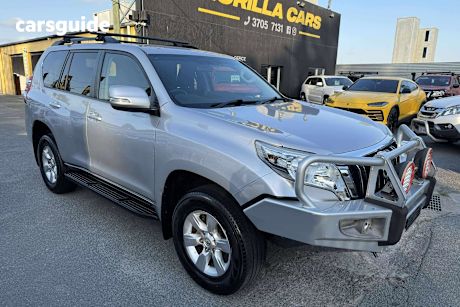 Silver 2015 Toyota Landcruiser SUV PRADO GXL (4X4) KDJ150R MY14