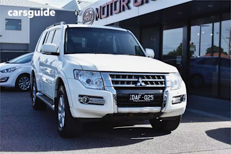 White 2020 Mitsubishi Pajero Wagon Glx (4X4) 7 Seat
