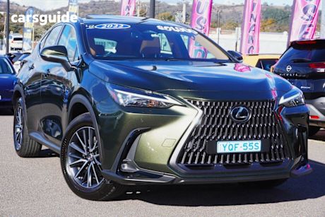 Green 2022 Lexus NX250 Wagon 2Wd + Enhancement Pack