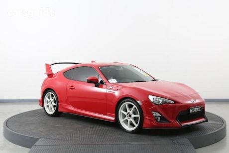 Red 2015 Toyota 86 Coupe Gts