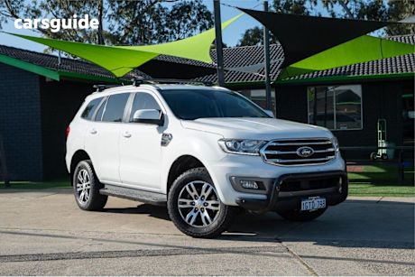White 2019 Ford Everest Wagon Trend (4Wd 7 Seat)