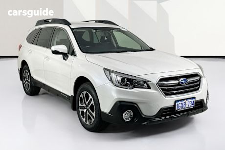 White 2019 Subaru Outback Wagon 2.0D