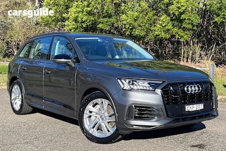 Grey 2020 Audi Q7 Wagon 45 Tdi Quattro Mhev