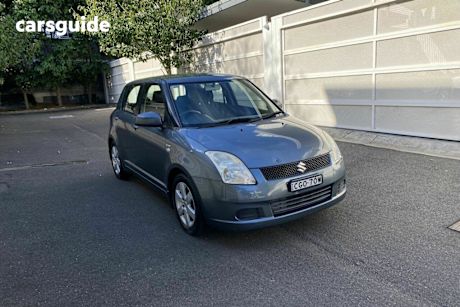 Grey 2005 Suzuki Swift Hatch S F