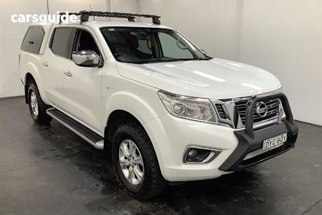 White 2017 Nissan Navara Dual Cab Utility St (4X4)