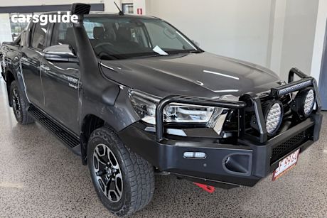 Grey 2021 Toyota Hilux Double Cab Pick Up Sr5 (4X4)