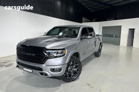 Silver 2021 Ram 1500 Crew Cab Utility Limited