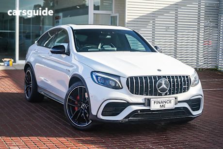 White 2018 Mercedes-Benz GLC63 Coupe S