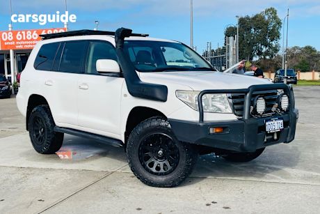 White 2010 Toyota Landcruiser SUV VX 4X4