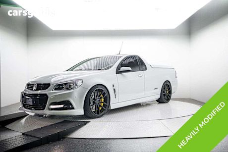 White 2014 Holden UTE Ute Tray SS V R