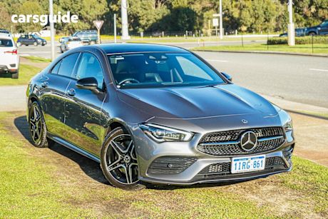 Grey 2022 Mercedes-Benz CLA250 Coupe 4Matic