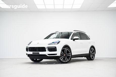 White 2020 Porsche Cayenne SUV 4X4