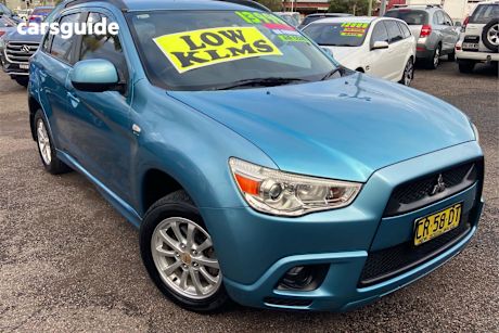 Blue 2011 Mitsubishi ASX Wagon (2Wd)