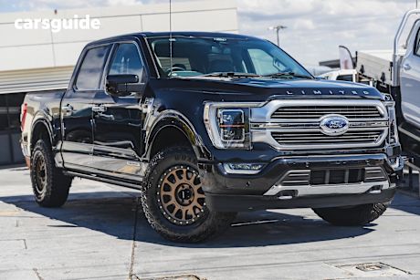 Black 2022 Ford F-150 Ute Tray LIMITED