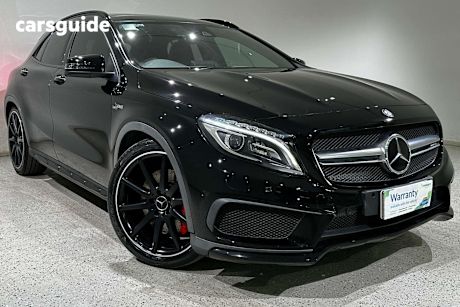 Black 2016 Mercedes-Benz GLA-Class SUV GLA45 AMG 4WD