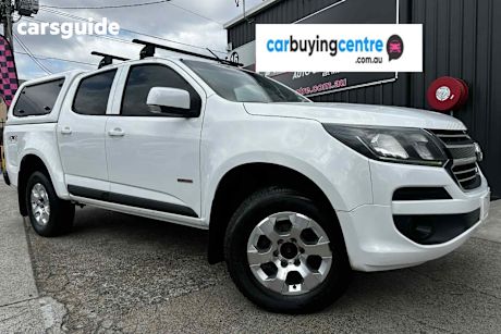 White 2017 Holden Colorado Crew Cab Pickup Ls (4X4)