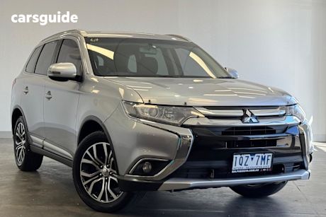 Silver 2016 Mitsubishi Outlander SUV LS SAFETY PACK F