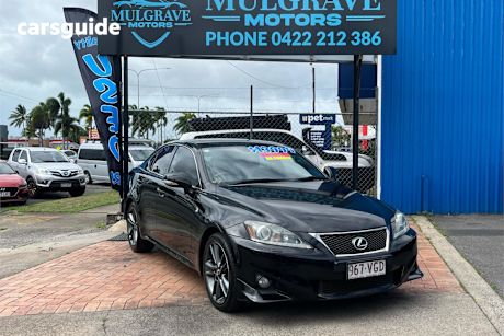 Black 2010 Lexus IS350 Sedan F Sport