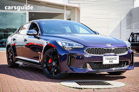 Blue 2019 Kia Stinger Sedan Gt (Blk Lth W Michelin Tyr)