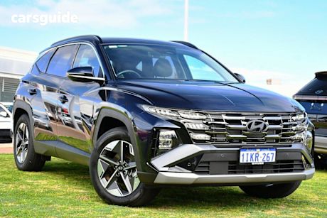 Blue 2025 Hyundai Tucson Wagon Elite (Fwd)