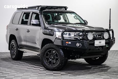 Grey 2018 Toyota Landcruiser Wagon Lc200 Gxl (4X4)