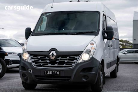 White 2018 Renault Master Van Mwb Mid