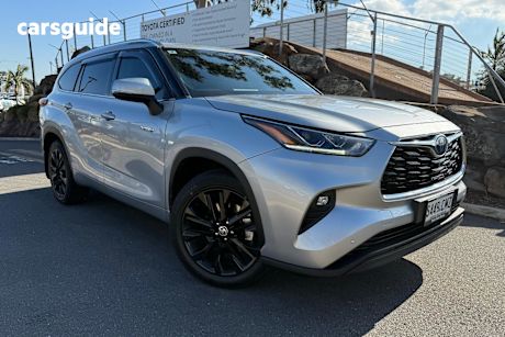 Silver 2021 Toyota Kluger SUV GRANDE 4X4
